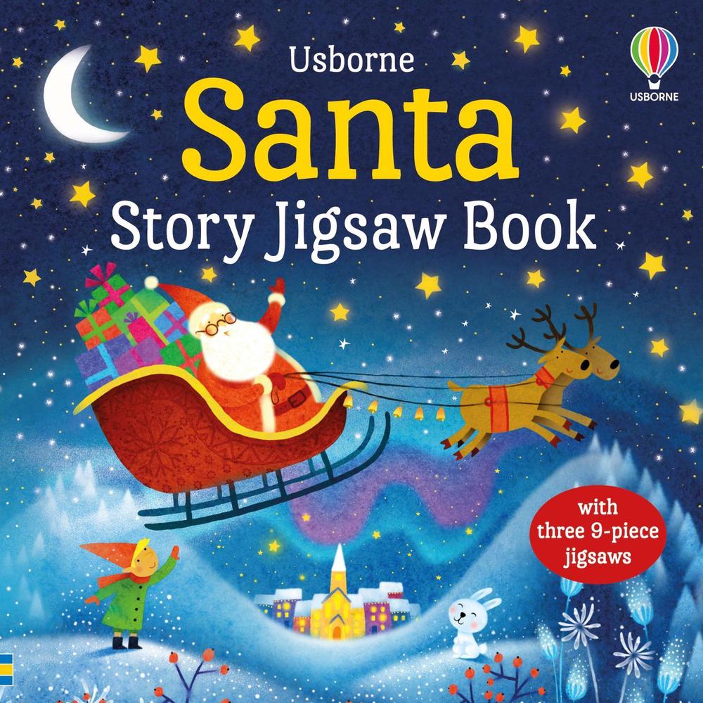 Santa Story Jigsaw Book, 9781836043348