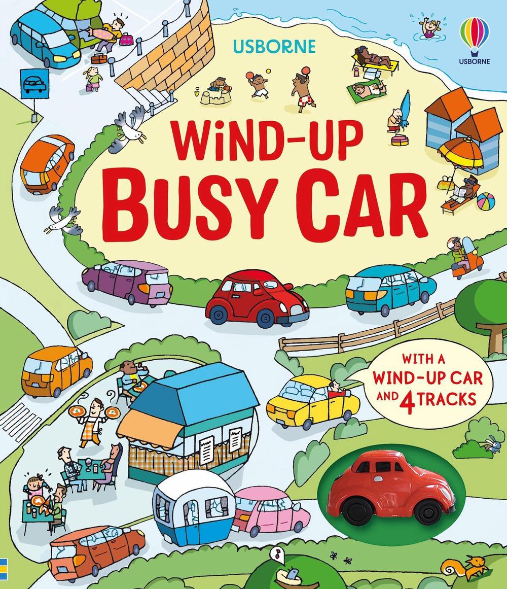 Wind-Up Busy Car, 9781836044338