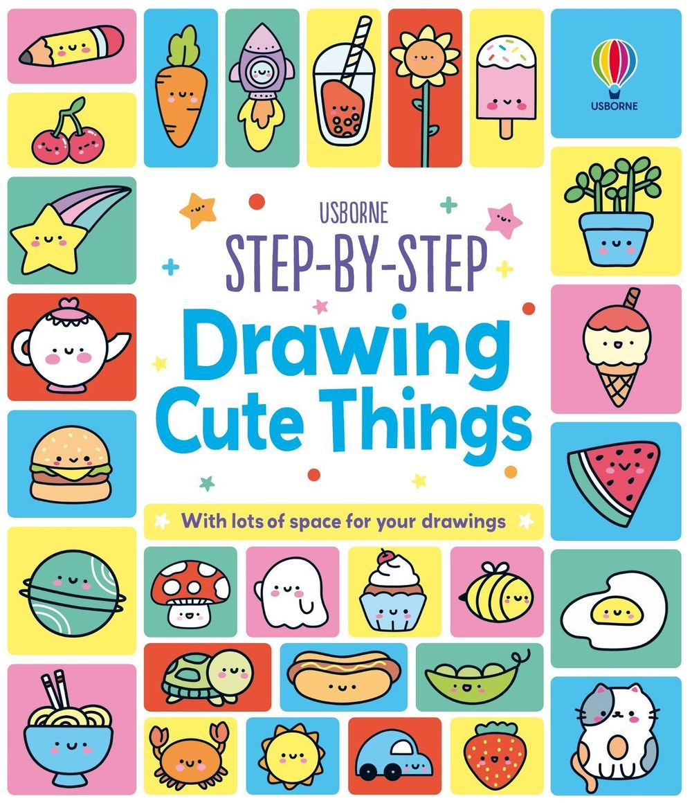 Step-by-Step Drawing Cute Things by Kate Nolan - ISBN: 9781836044642