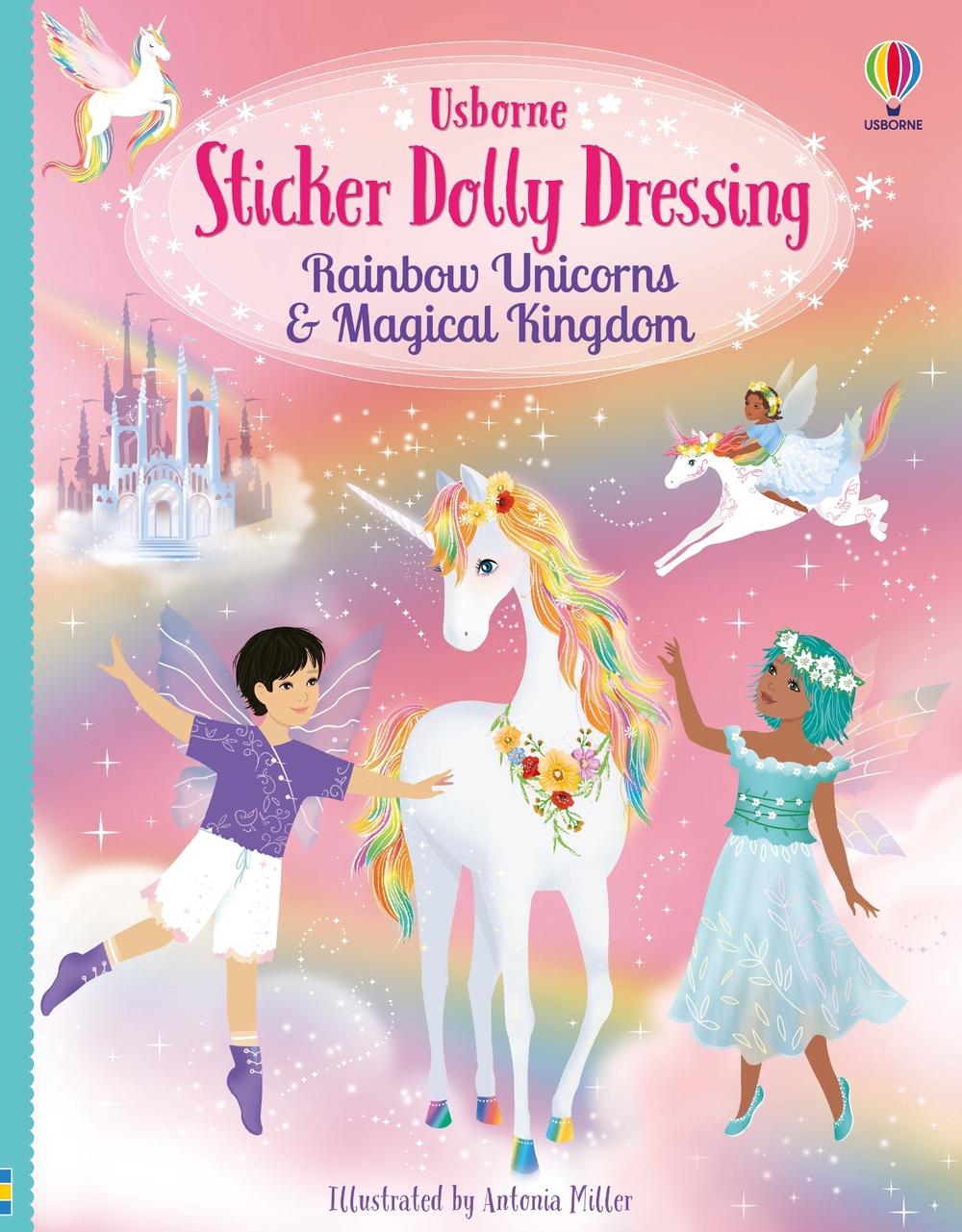 Sticker Dolly Dressing Rainbow Unicorns and Magical Kingdom by Fiona Watt - ISBN: 9781836049784