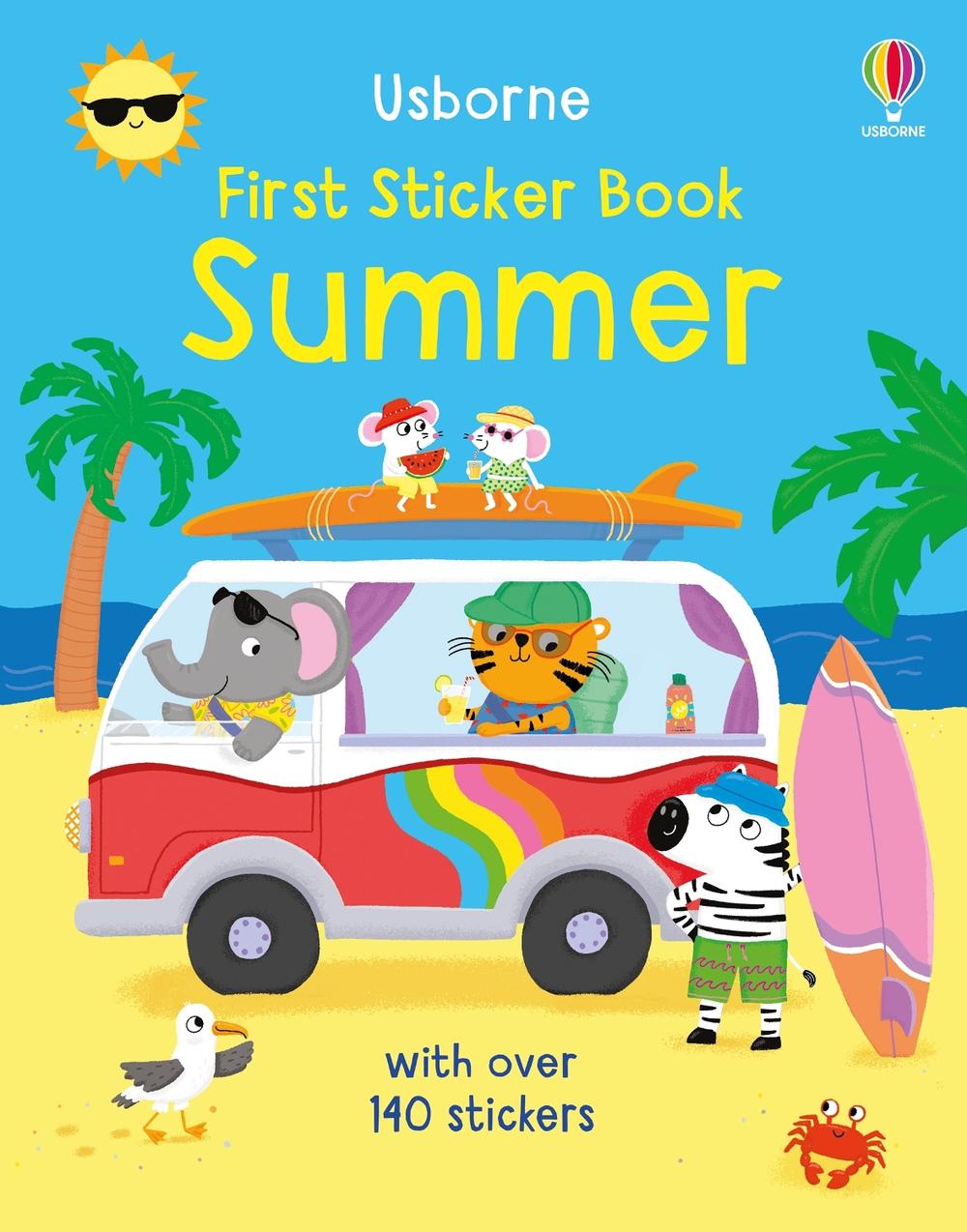 First Sticker Book Summer, 9781836050513