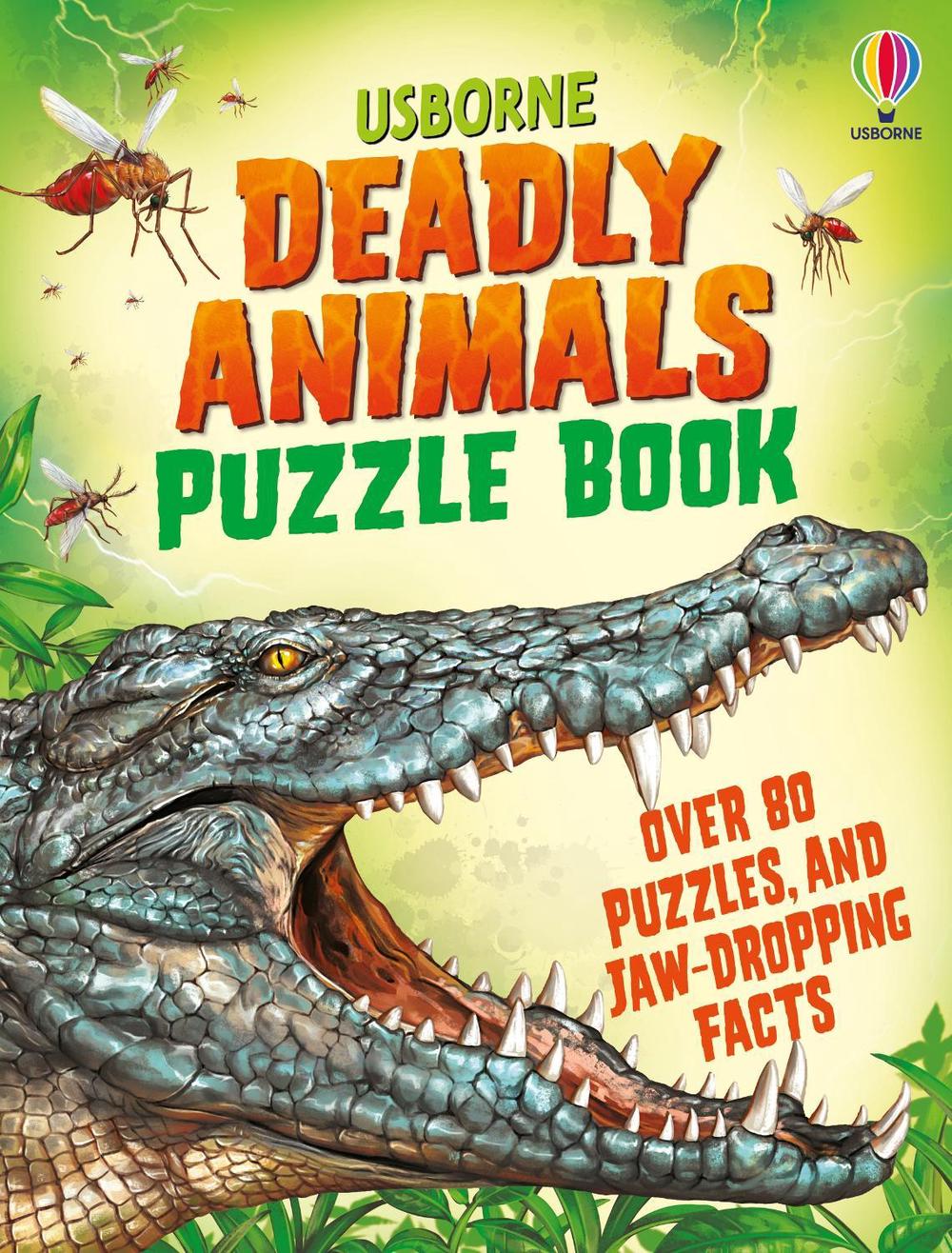 Deadly Animals Puzzle Book, 9781836050650