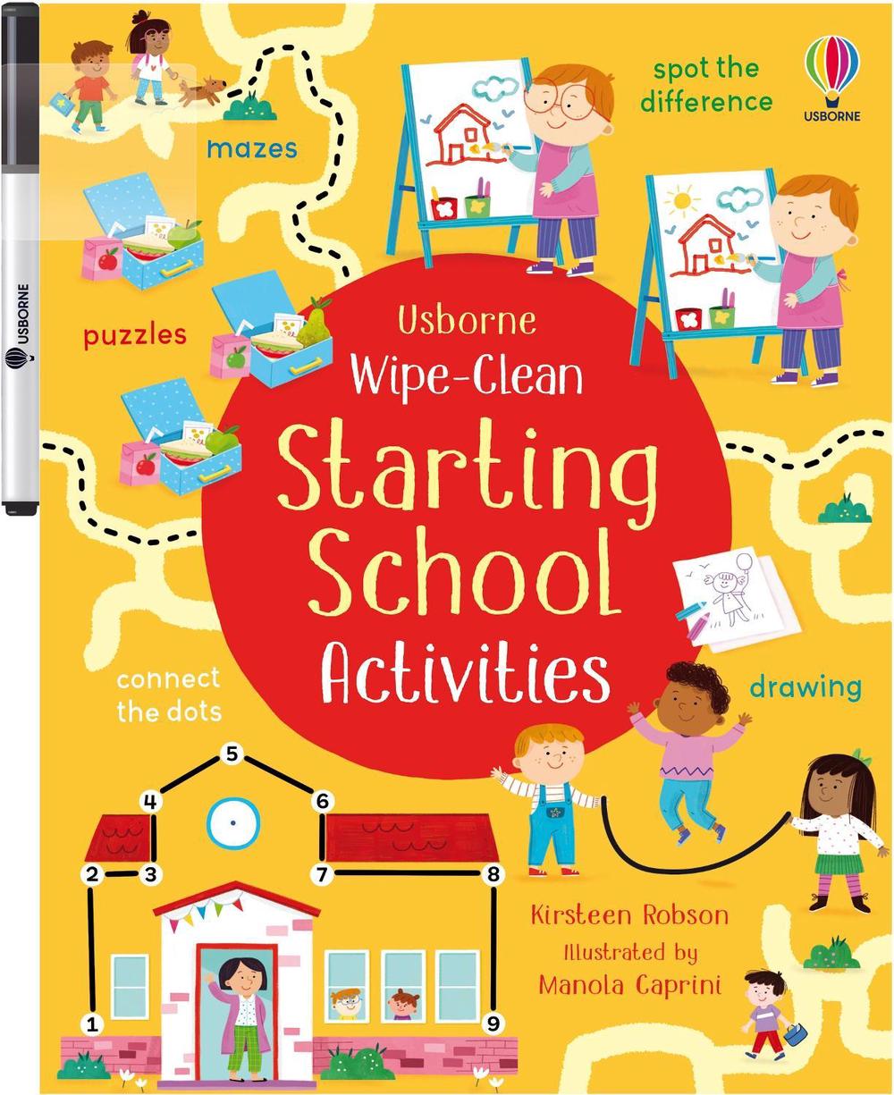Wipe-Clean Starting School Activities, 9781836050742