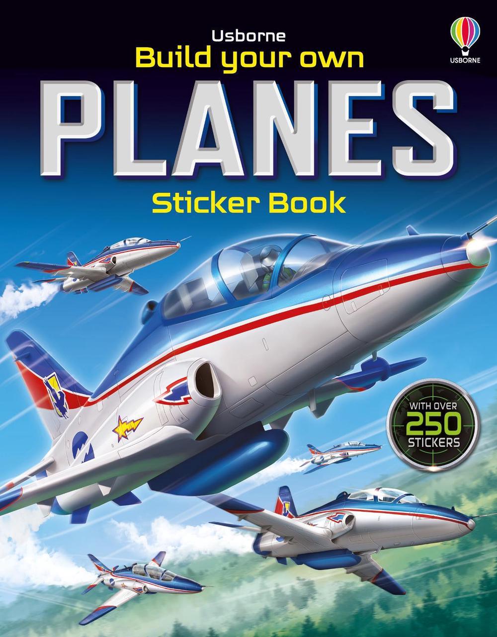 Build Your Own Planes Sticker Book, 9781836050896