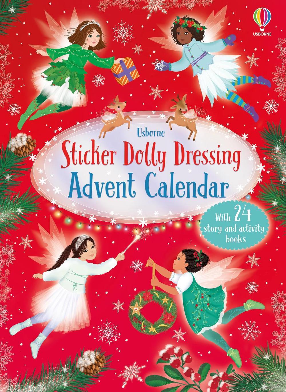 Sticker Dolly Dressing Advent Calendar, 9781836051923