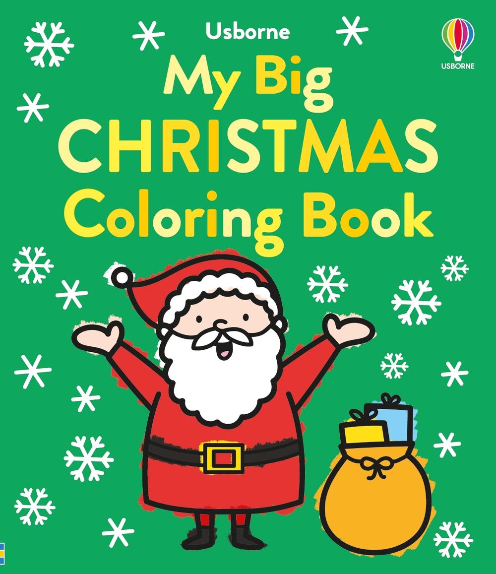 My Big Christmas Coloring Book, 9781836051947