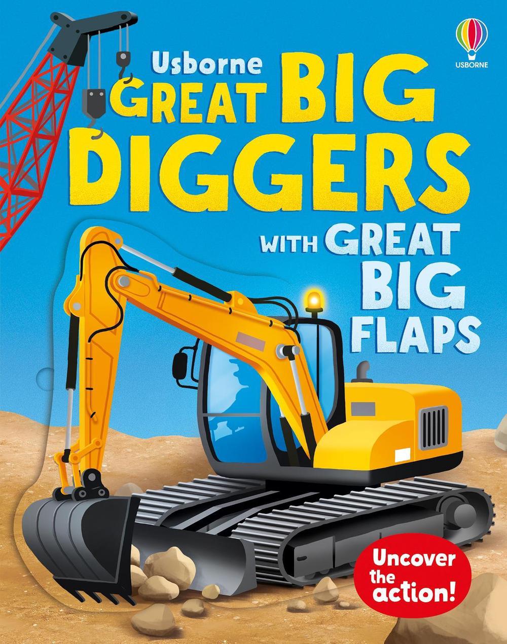 Great Big Diggers (with great big flaps) by Alice Beecham - ISBN: 9781836052210