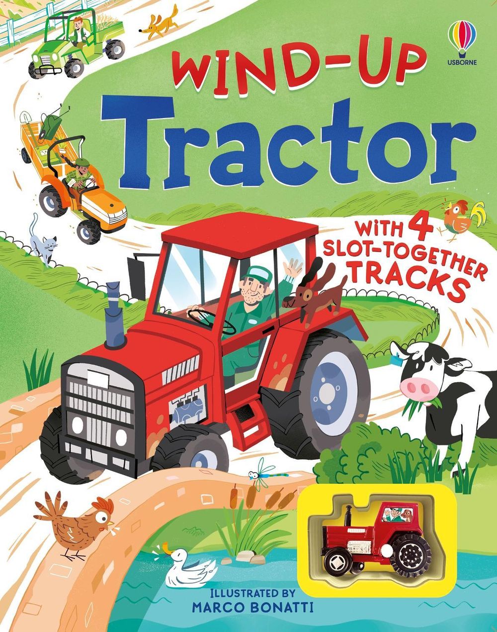 Wind-up Tractor by Sarah Hull - ISBN: 9781836053729