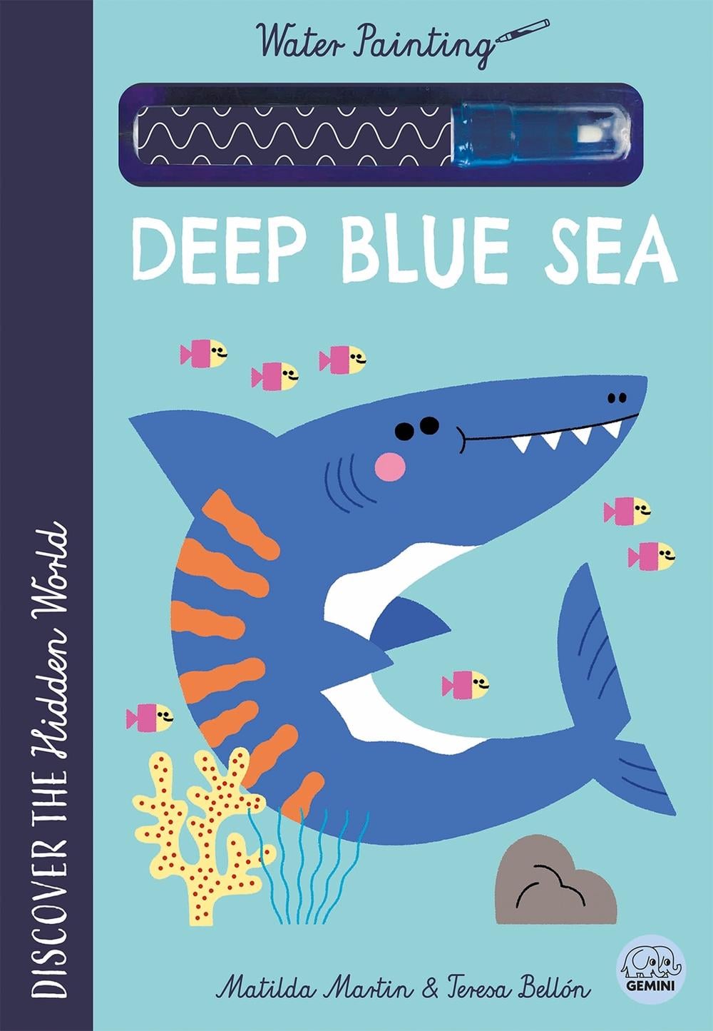 Hidden World - Water Painting Deep Blue Sea by Matilda Martin - ISBN: 9781836160908