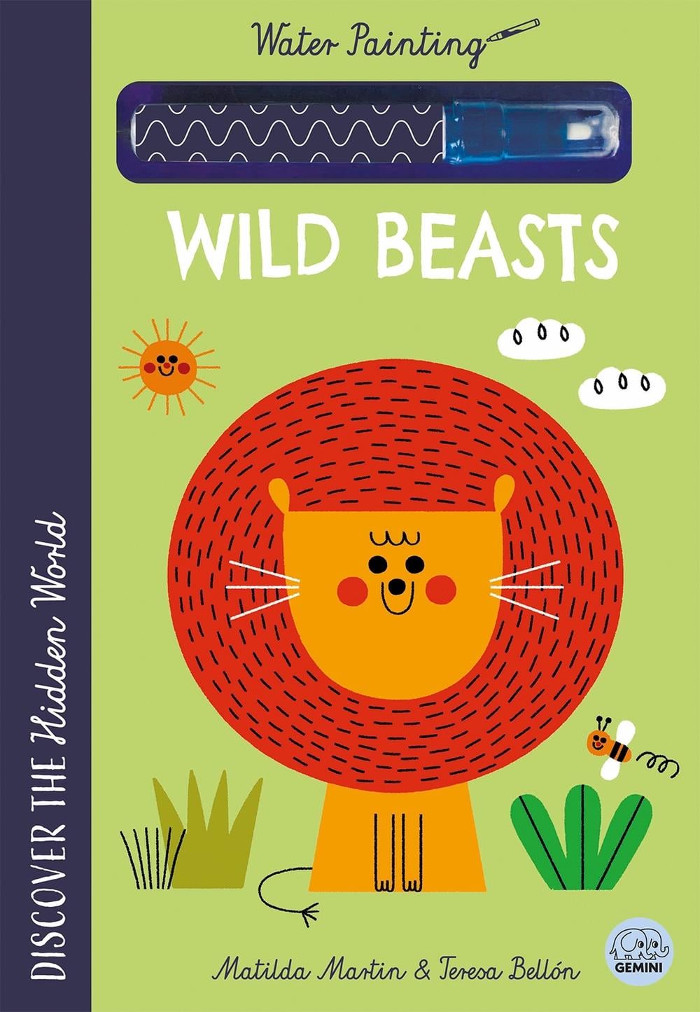 Hidden World - Water Painting Wild Beasts by Matilda Martin - ISBN: 9781836160915