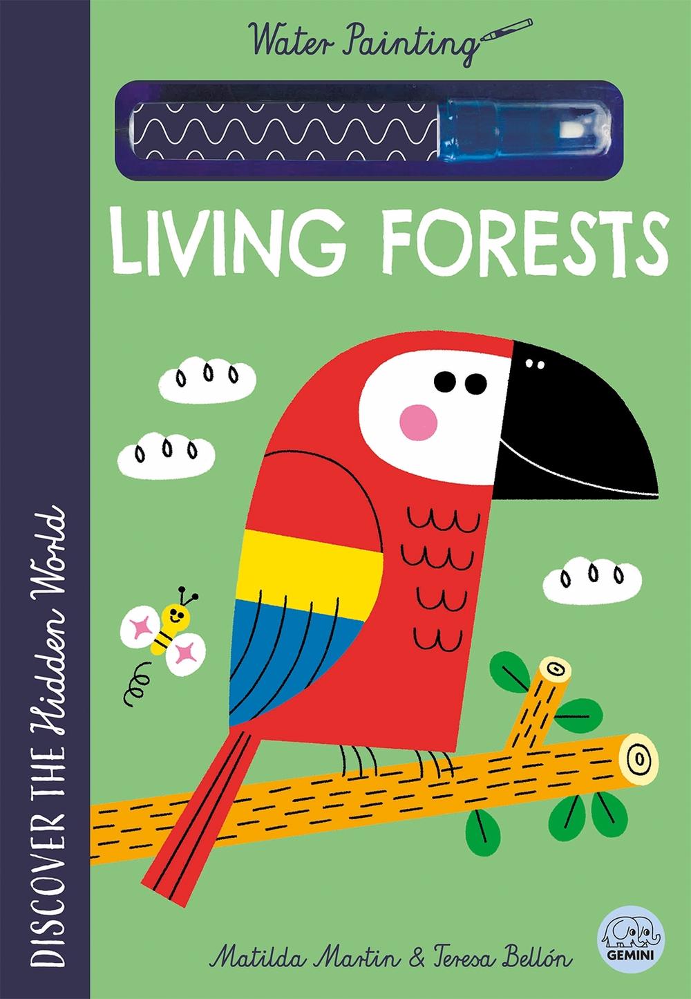 Hidden World - Water Painting Living Forests by Matilda Martin - ISBN: 9781836161288