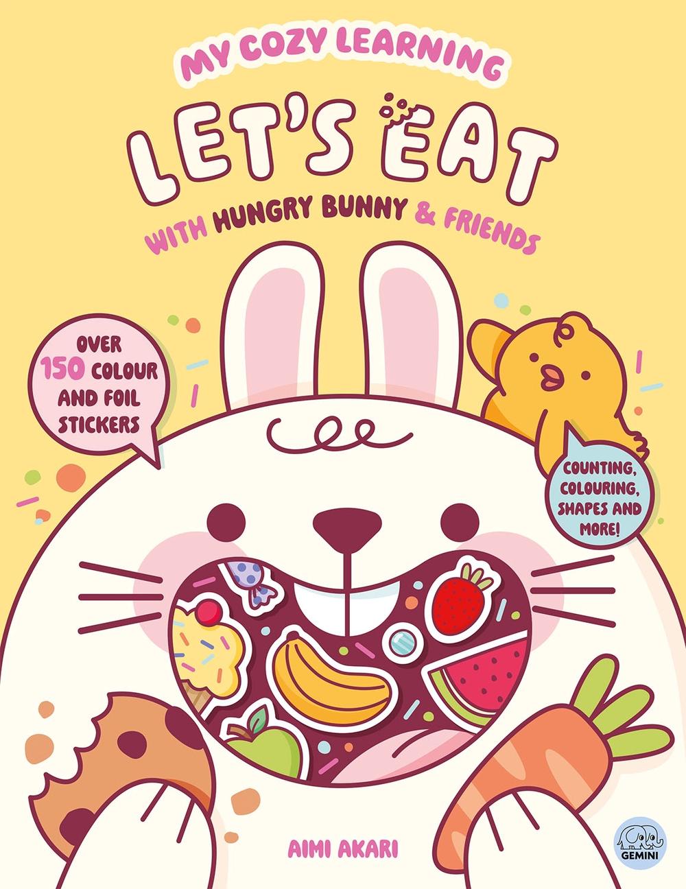 My Cozy Learning: Let's Eat -  with Hungry Bunny & Friends by Robyn Gale - ISBN: 9781836162025