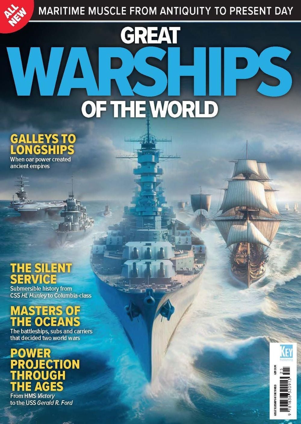 Great Warships of the World by Mike Haskew - ISBN: 9781836320913
