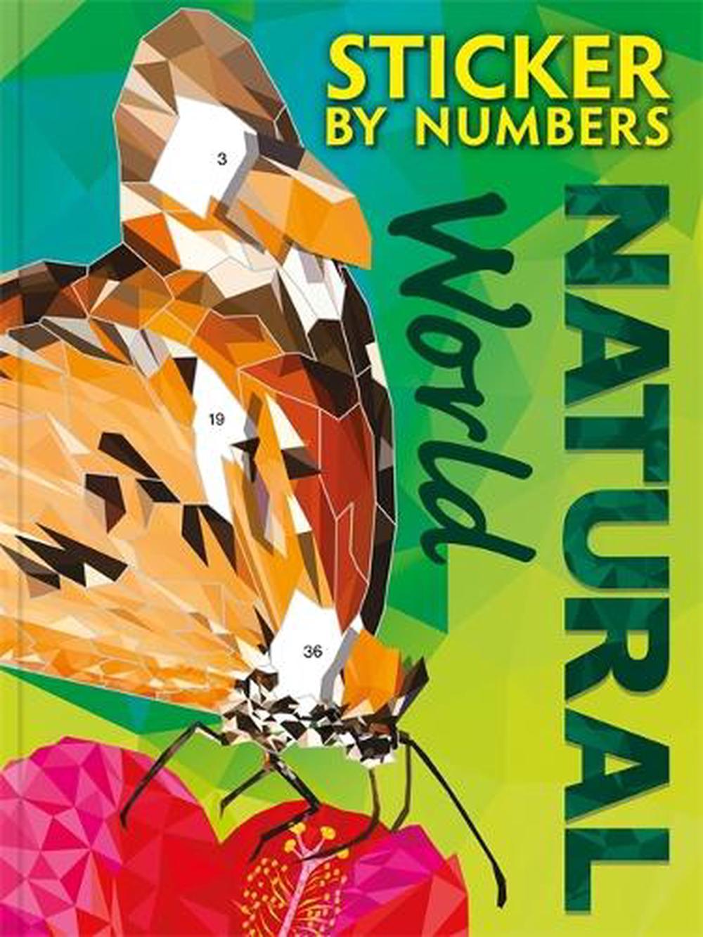 Sticker By Numbers: Natural World, 9781836506355
