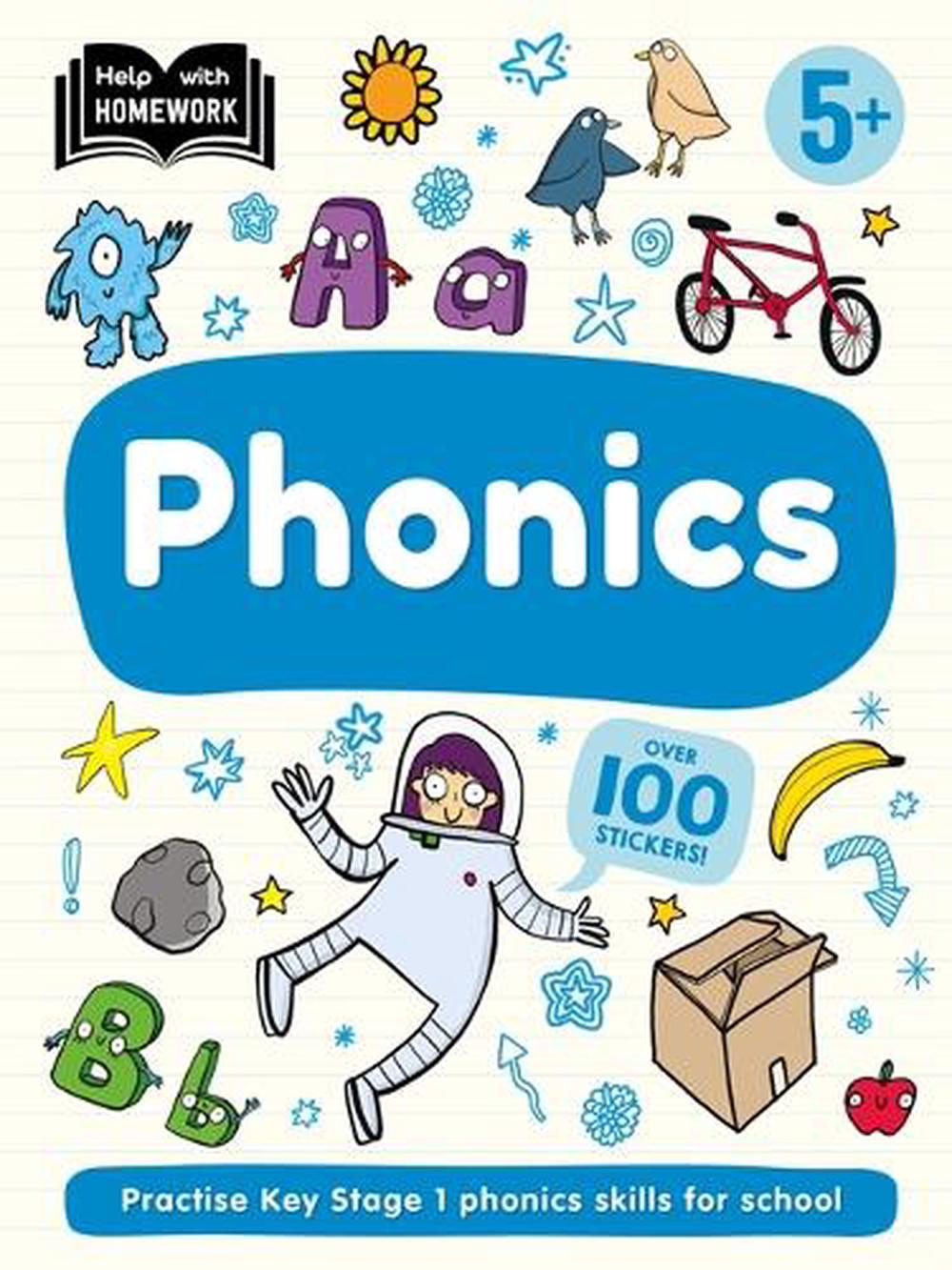 Help With Homework: Age 5+ Phonics, 9781836507710
