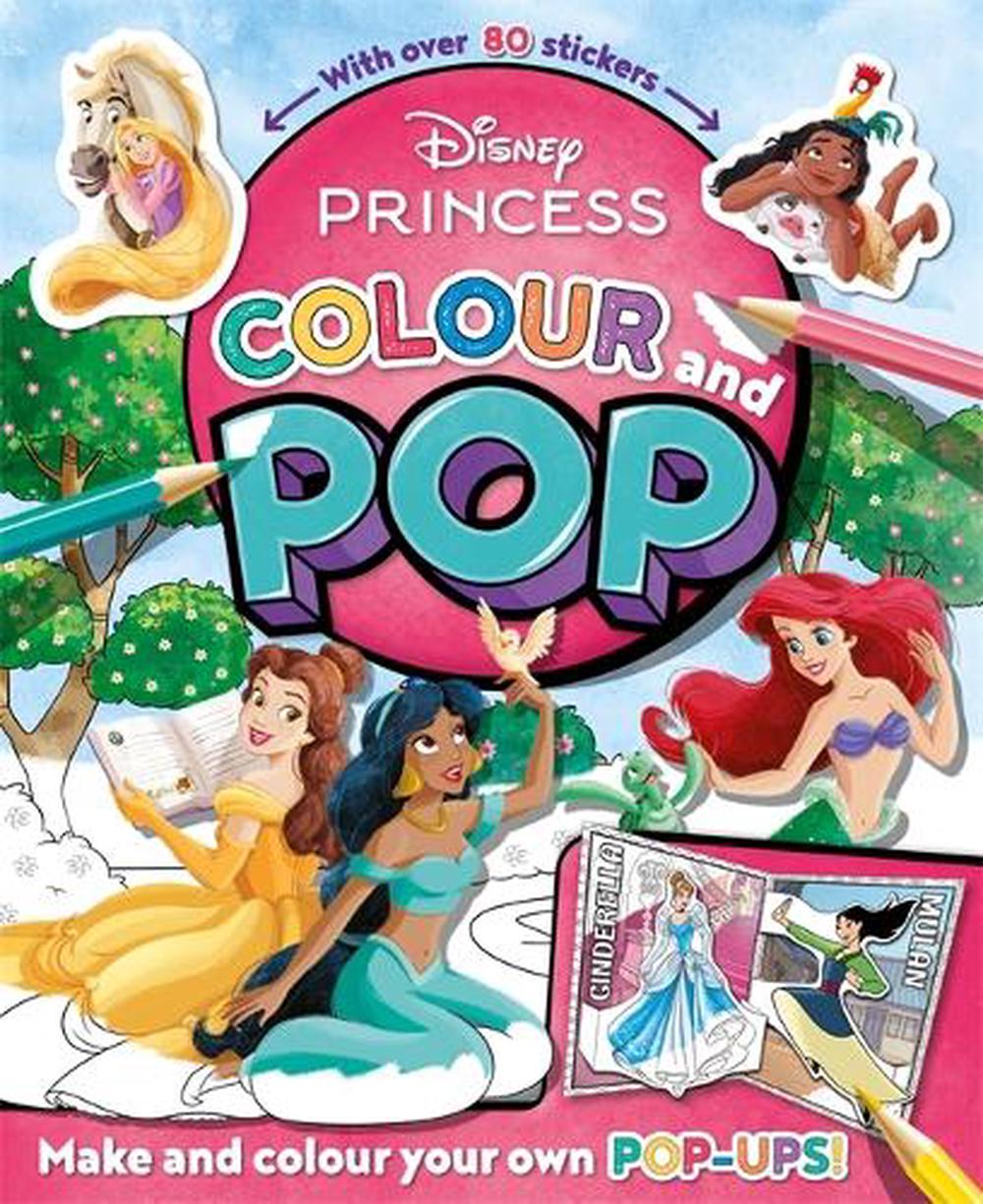 Disney Princess: Colour & Pop by Walt Disney - ISBN: 9781836507918