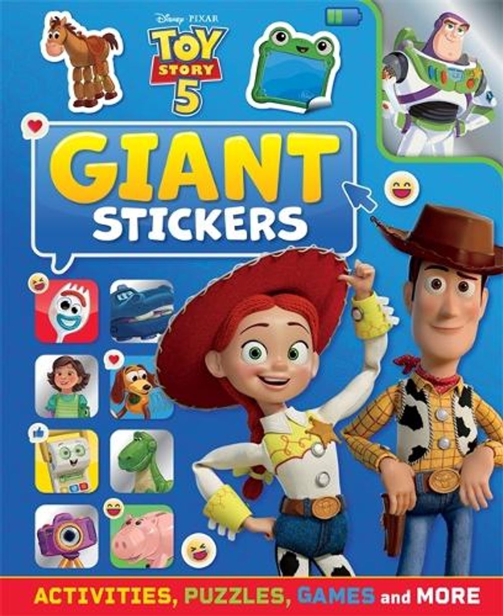 Disney Pixar Toy Story 5: Giant Stickers by Walt Disney - ISBN: 9781836509035