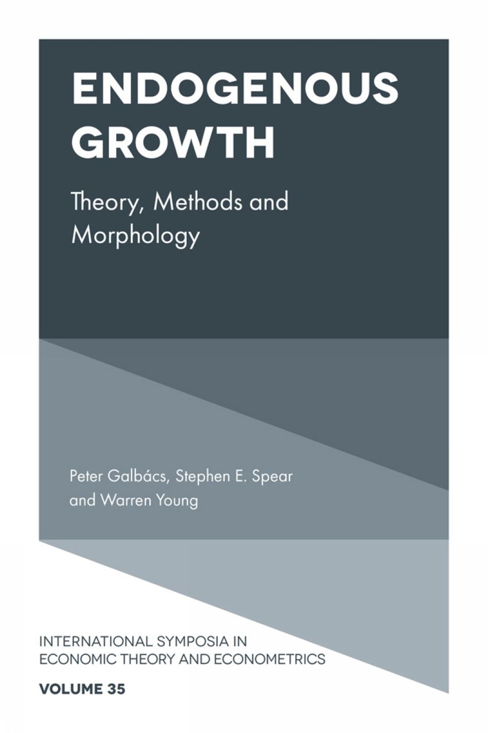 Endogenous Growth by Warren Young - ISBN: 9781836621973