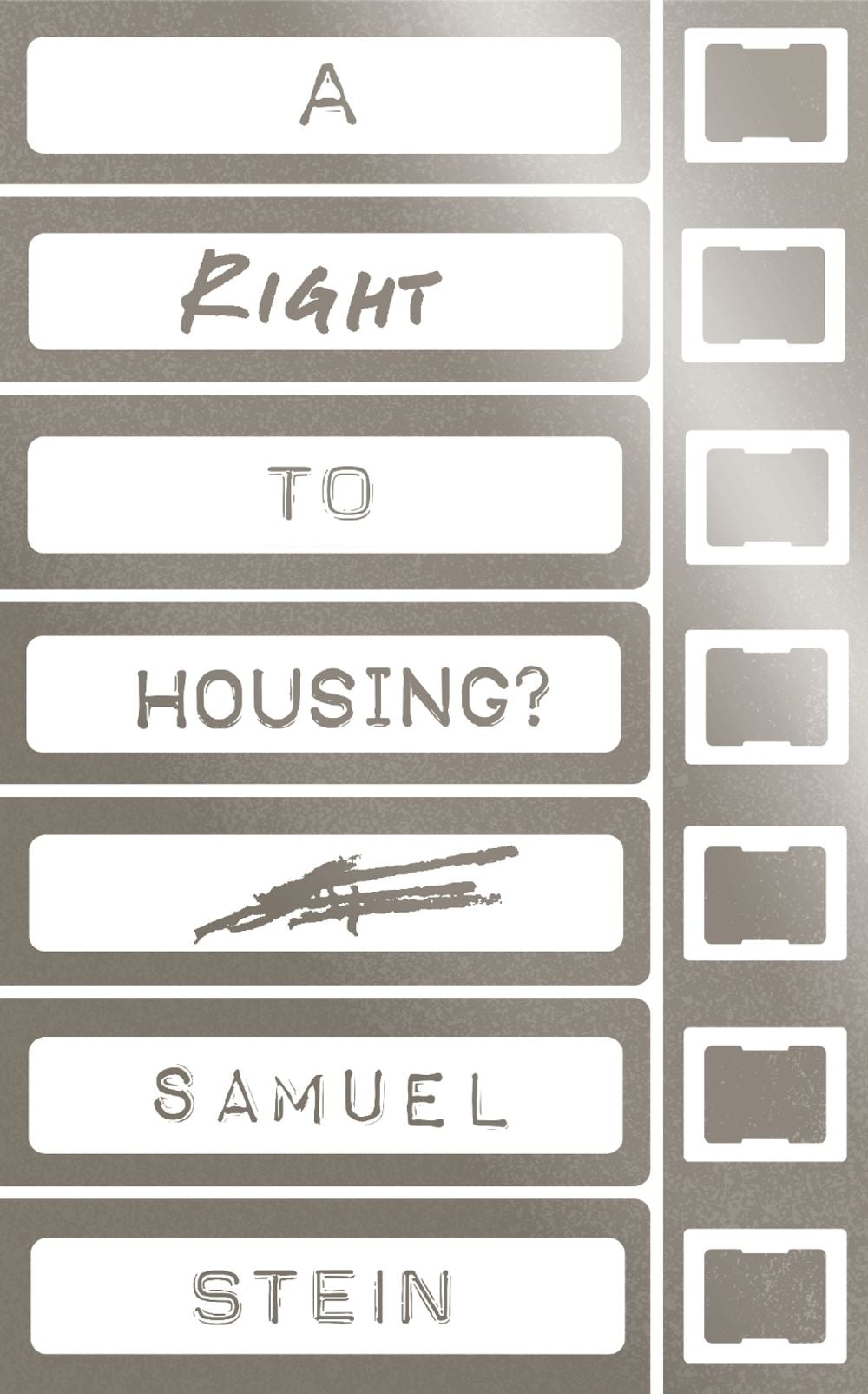 A Right to Housing? by Samuel Stein - ISBN: 9781836743262