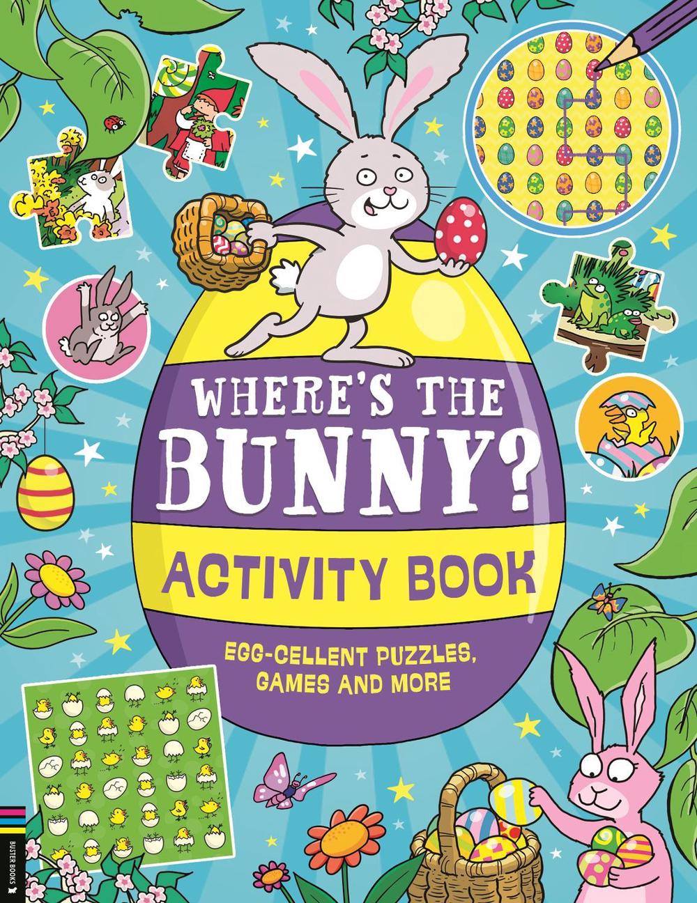 Where’s the Bunny? Activity Book, 9781837250721