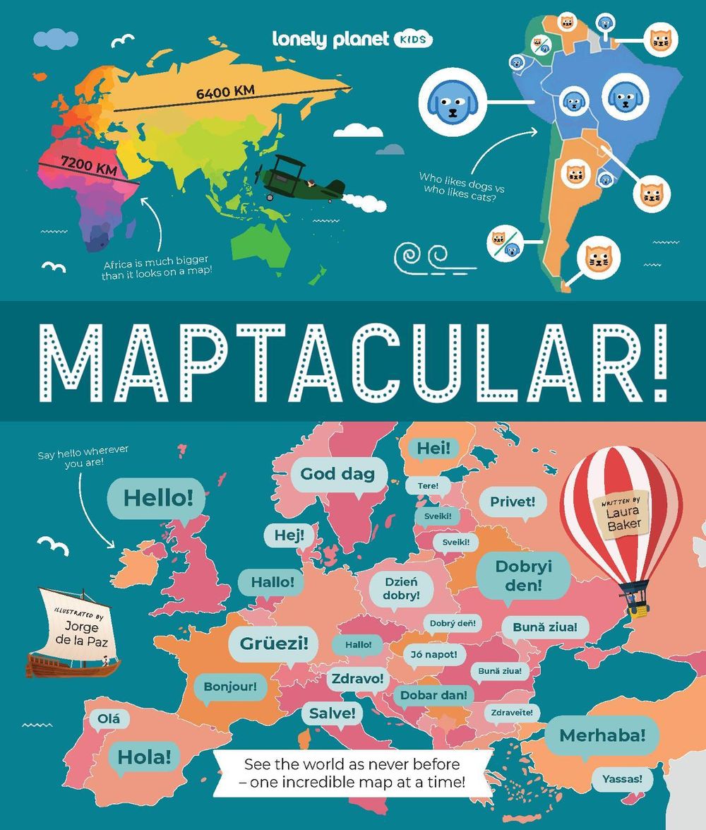 Lonely Planet Kids Maptacular! by Lonely Planet - ISBN: 9781837588718