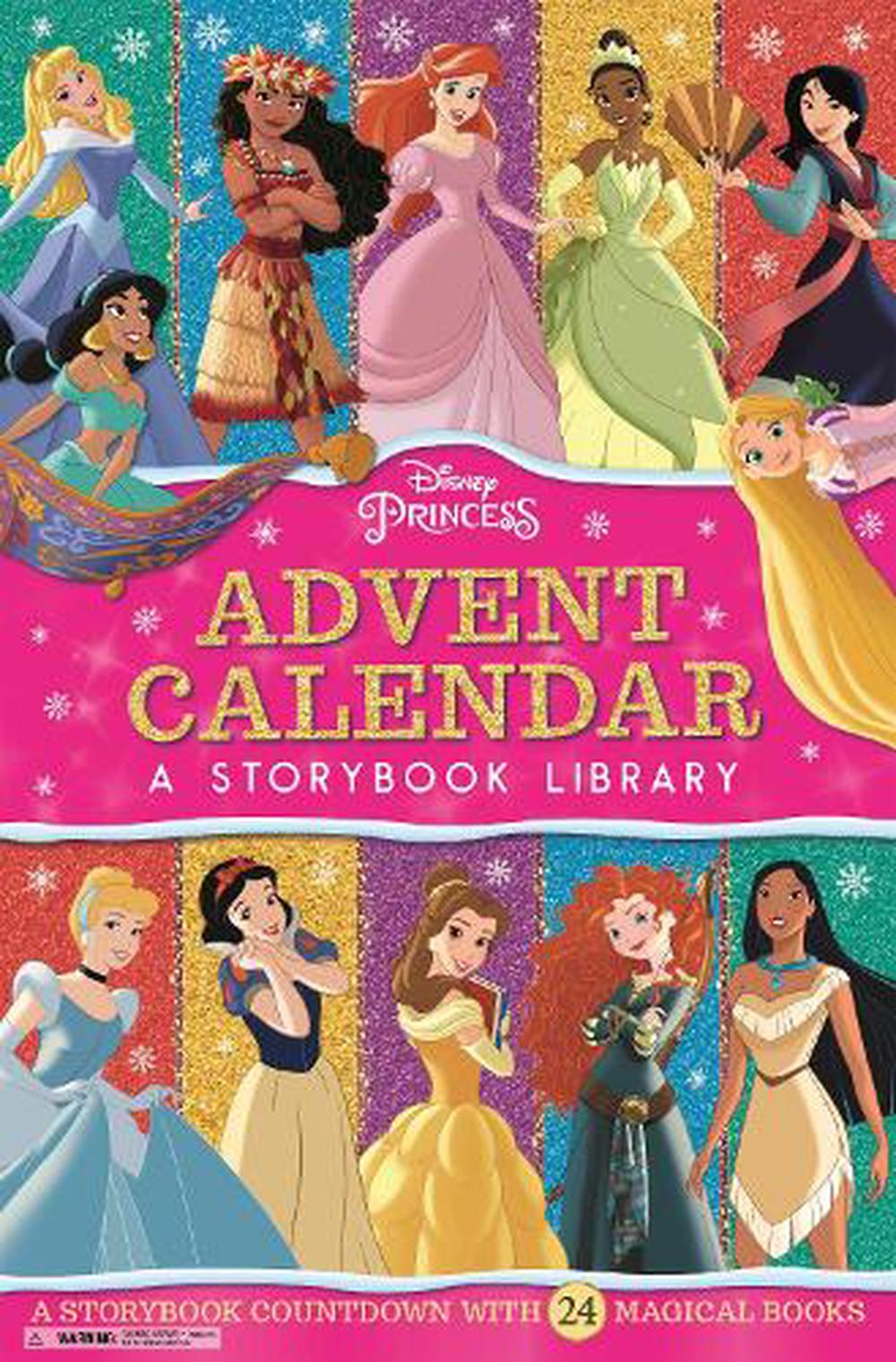 Disney Princess Advent Calendar a Storybook Collection, Hardcover