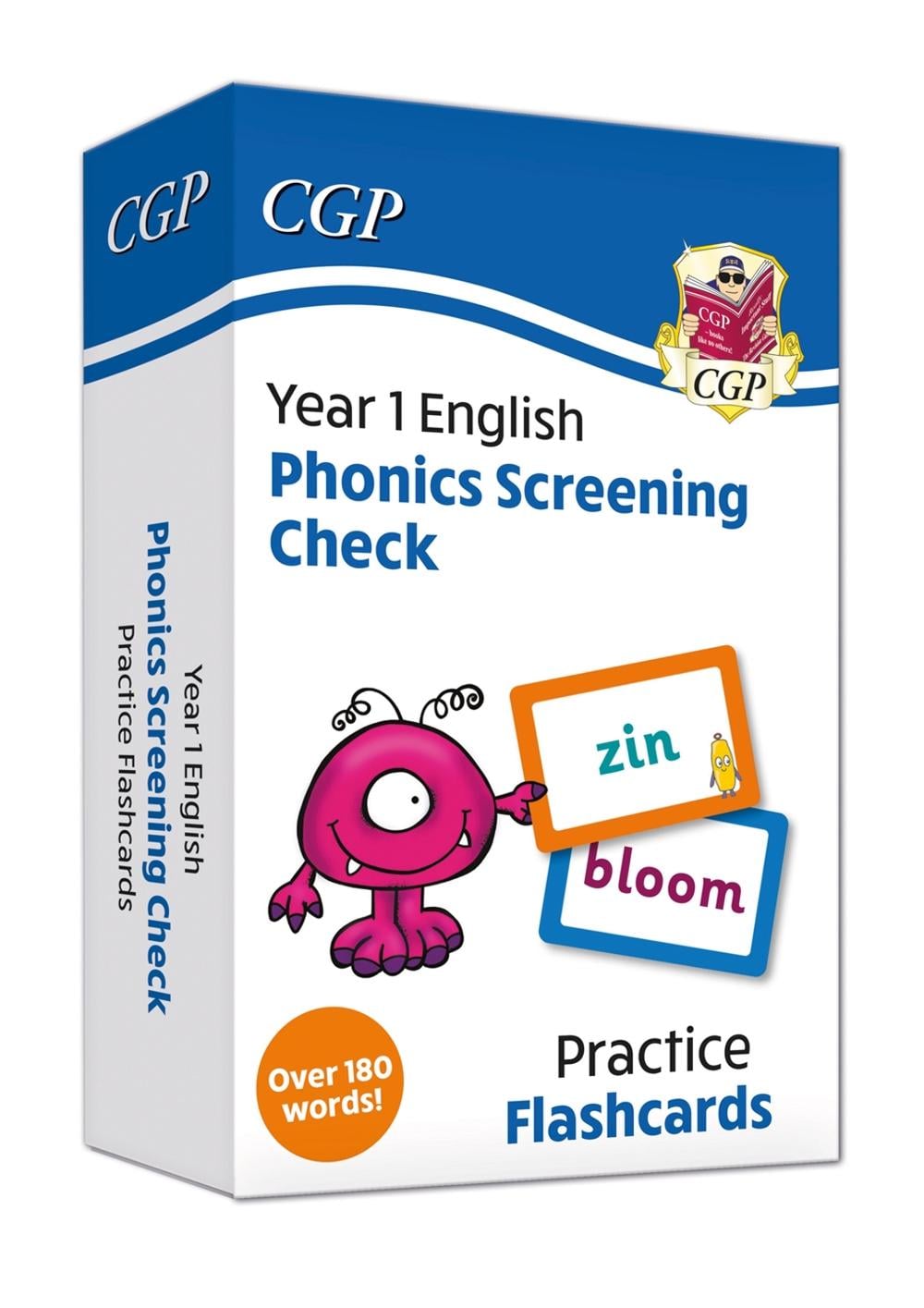 Phonics Screening Check Flashcards - for the Year 1 test by CGP Books ...