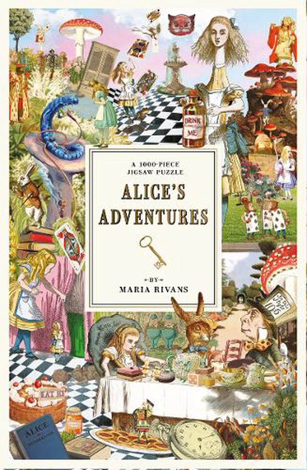 Alice's Adventures: A 1000-Piece Jigsaw Puzzle, 9781837761005