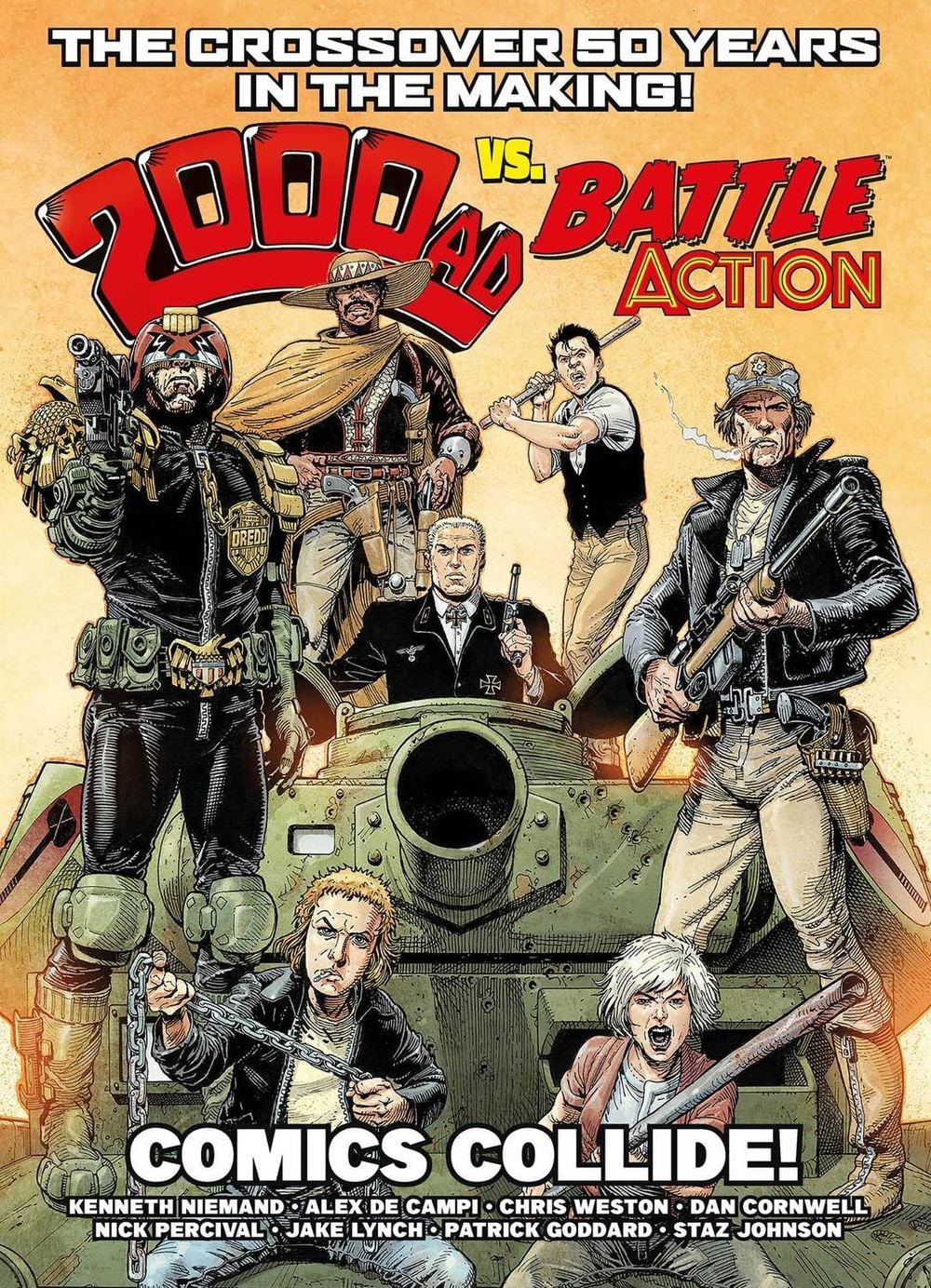 2000 AD Vs Battle Action: Comics Collide! by Kenneth Niemand - ISBN: 9781837861897