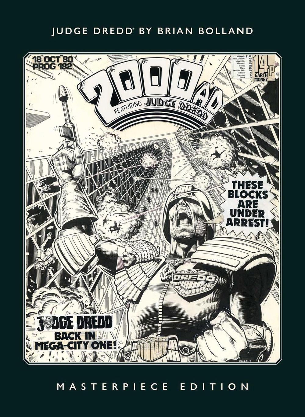 Judge Dredd by Brian Bolland: Masterpiece Edition by Brian Bolland - ISBN: 9781837861941