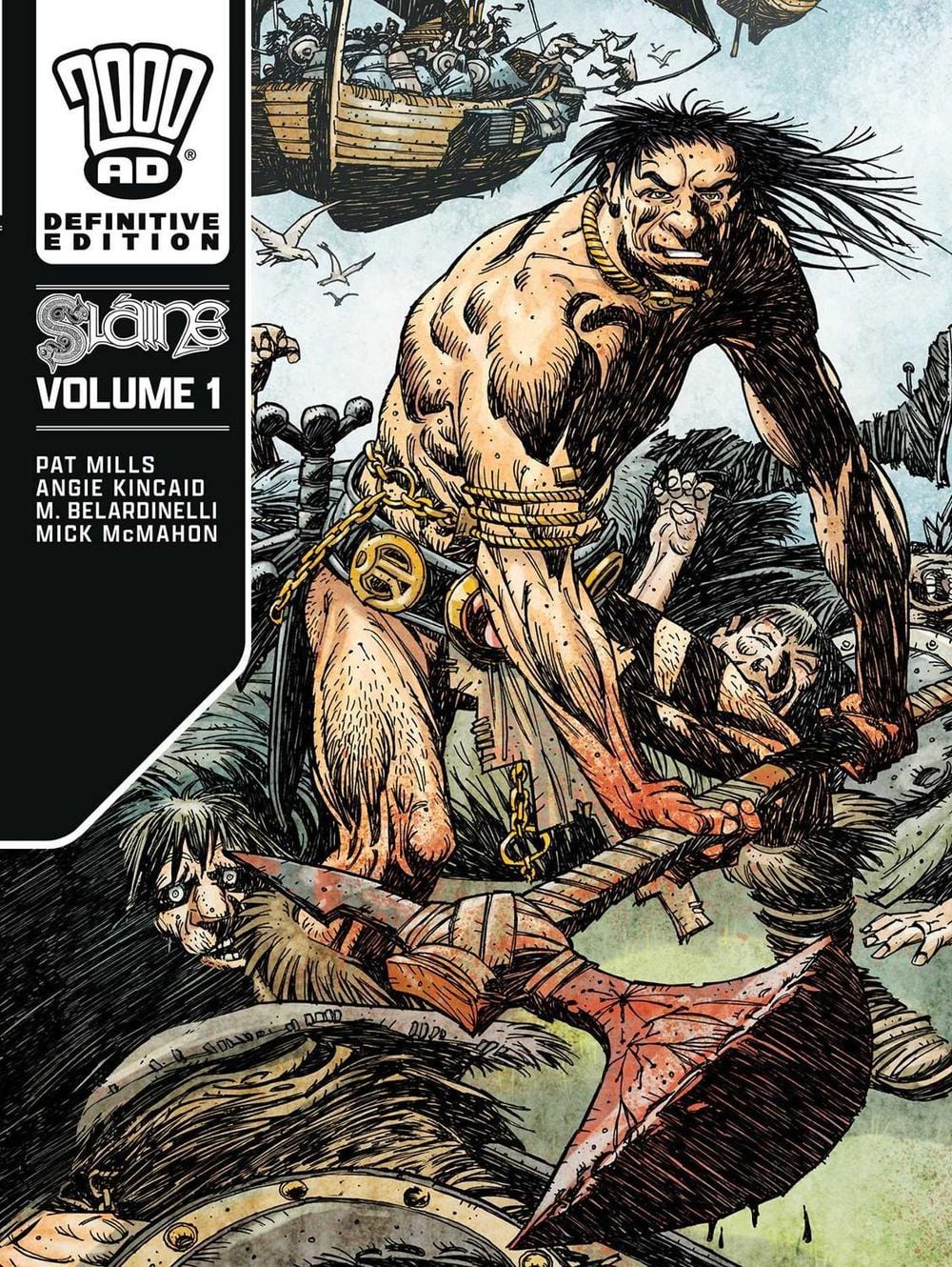 Slaine - The Definitive Edition, volume 1 by Pat Mills - ISBN: 9781837864638