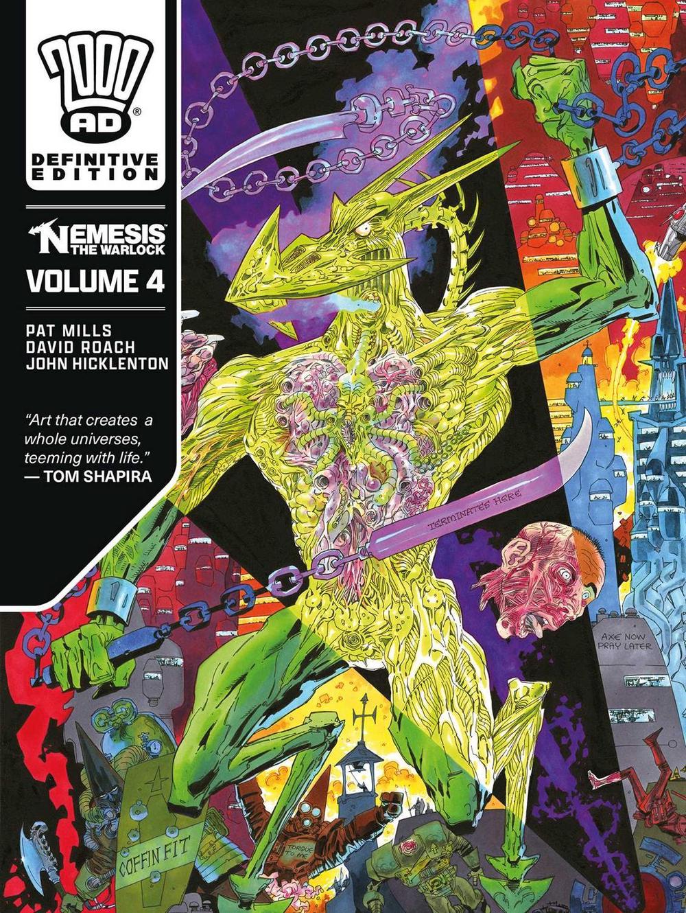 Nemesis the Warlock - The Definitive Edition, volume 4 by Pat Mills - ISBN: 9781837865659