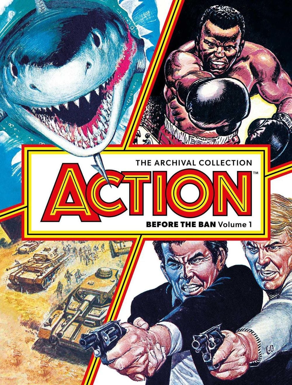 ACTION - BEFORE THE BAN Volume 1 by Pat Mills - ISBN: 9781837866694