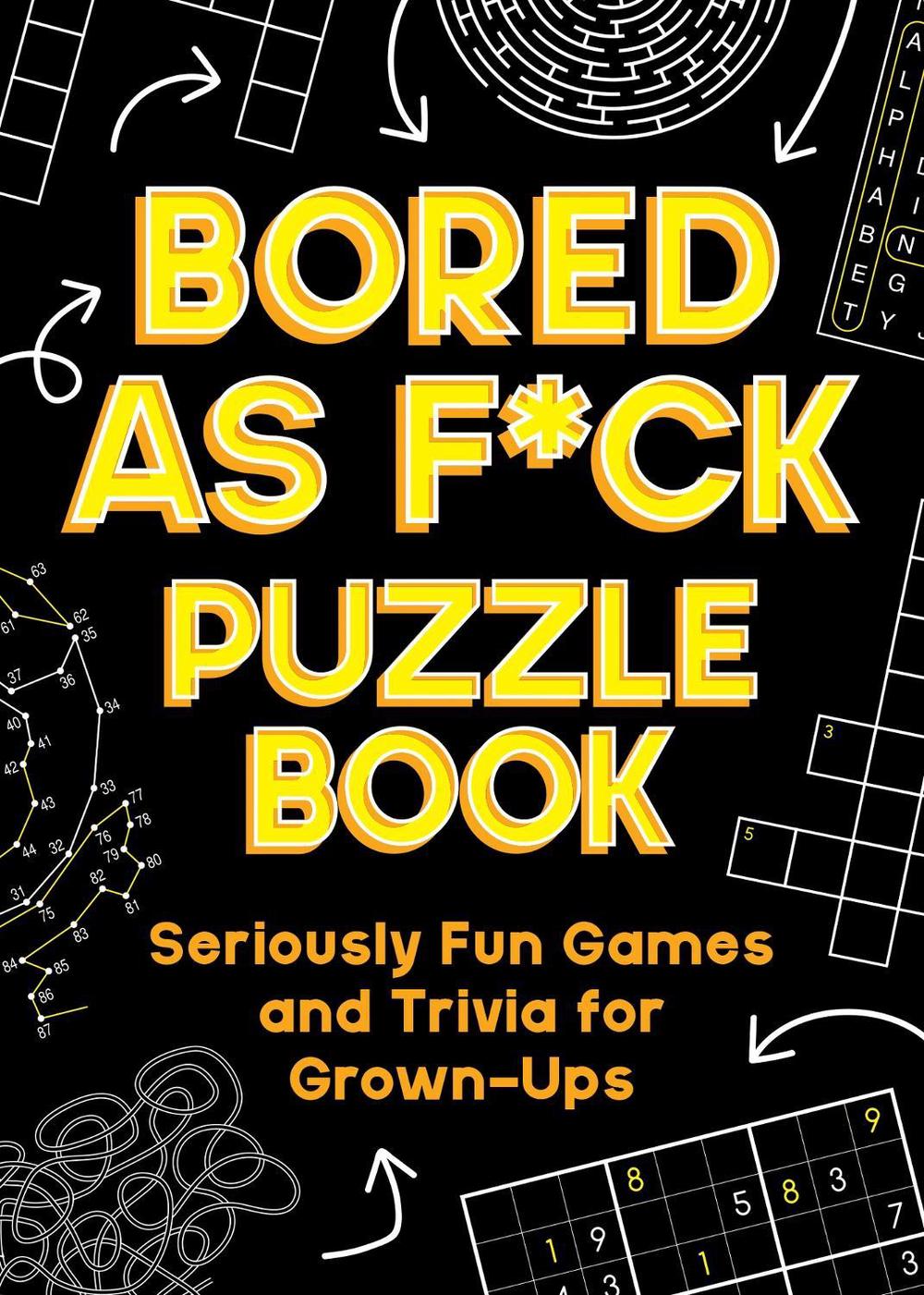 Bored As F*ck Puzzle Book by Summersdale Publishers - ISBN: 9781837993116