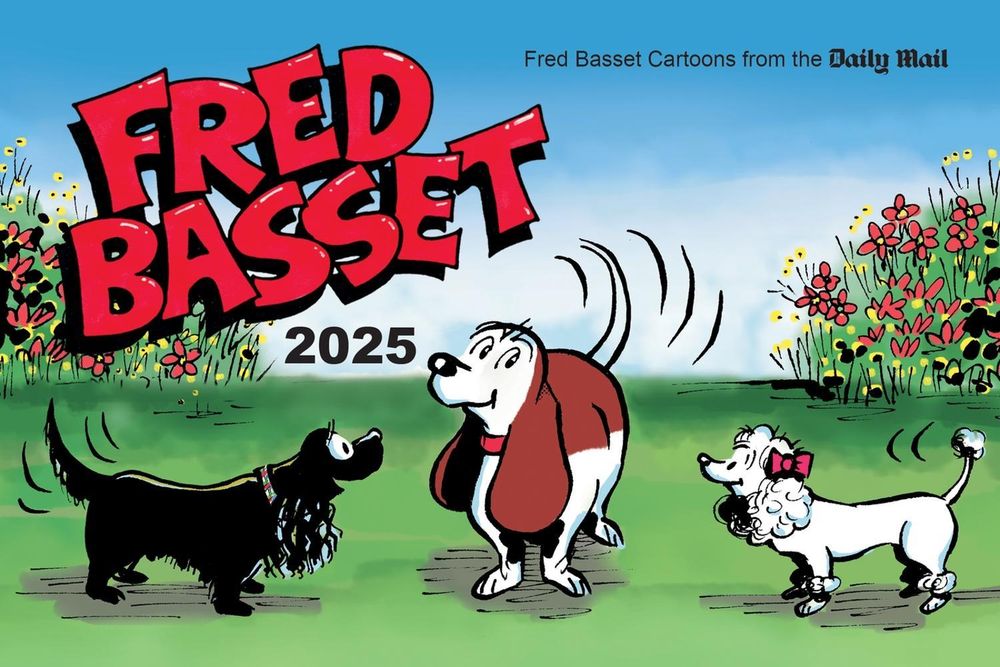 Fred Basset Yearbook 2025 by Alex Graham - ISBN: 9781837995417