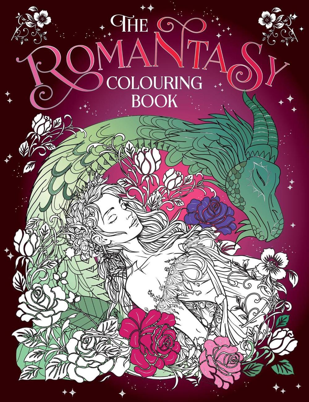 The Romantasy Colouring Book, 9781837996049