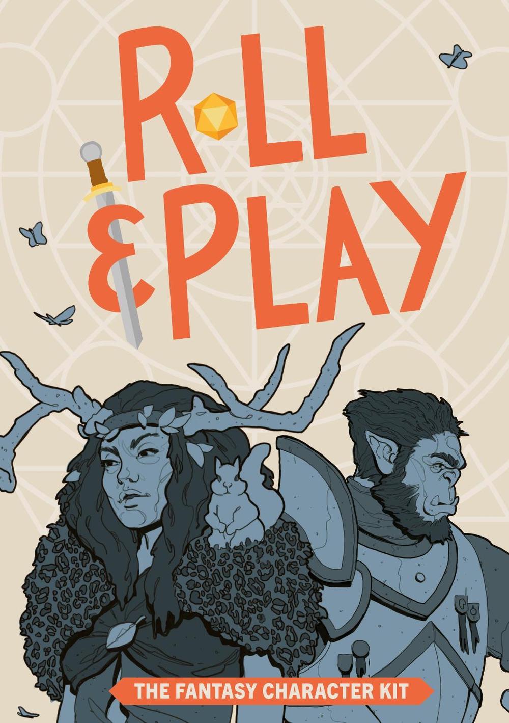 Roll & Play: The Fantasy Character Kit by Sam Bartlett - ISBN: 9781838218317
