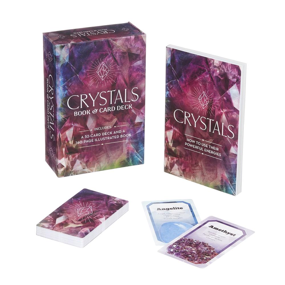 Crystals Book & Card Deck, 9781838574123