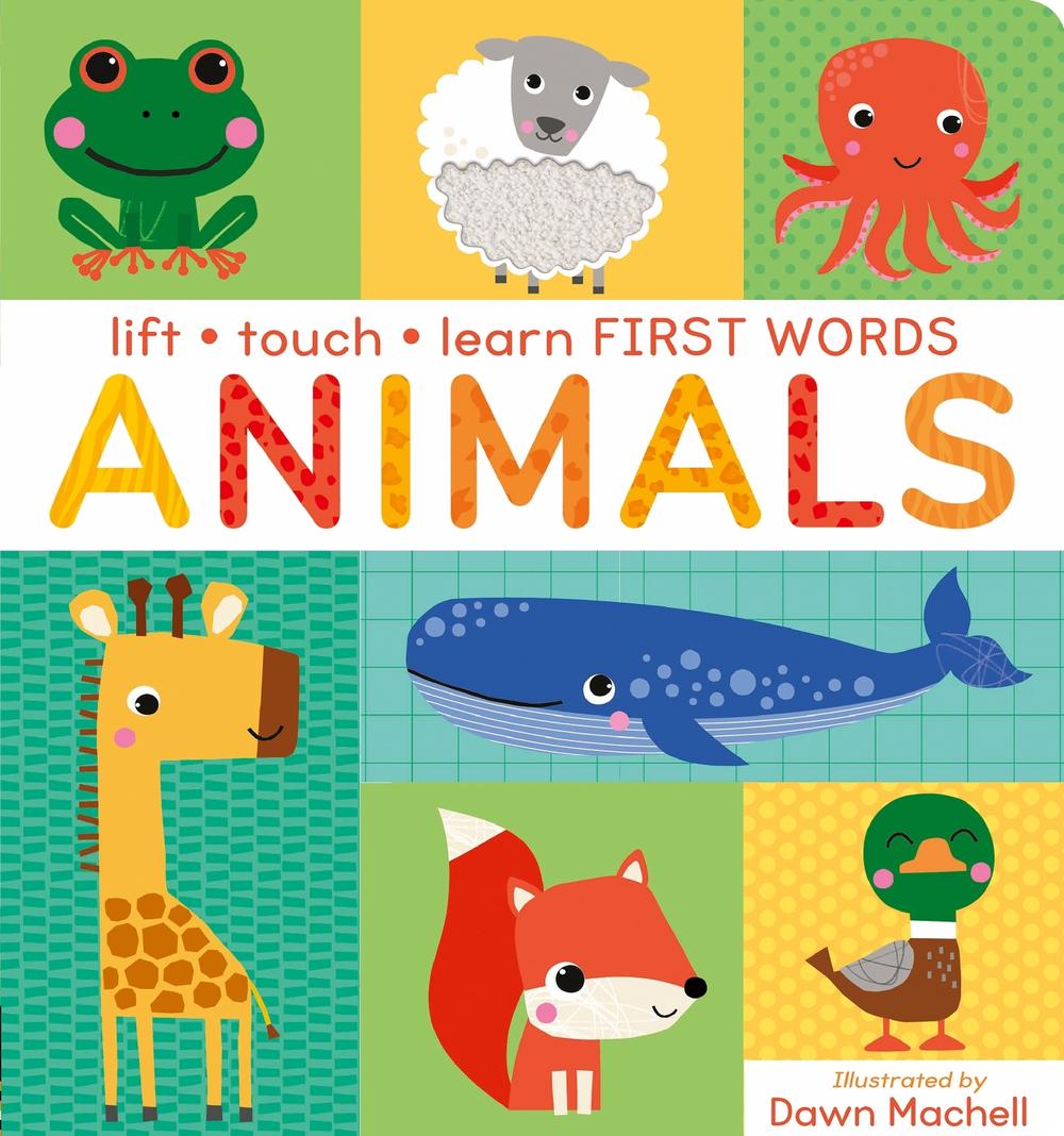 Lift, Touch Learn First Words: Animals by Villetta Craven - ISBN: 9781838919818