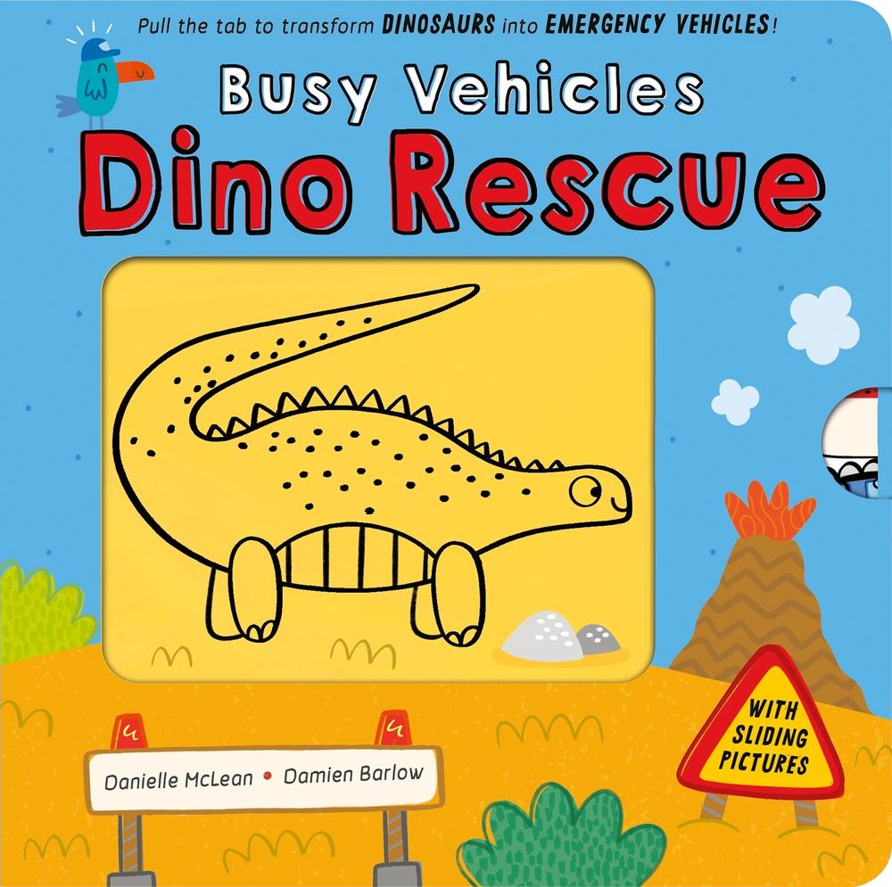 Busy Vehicles: Dino Rescue by Danielle McLean - ISBN: 9781838919825