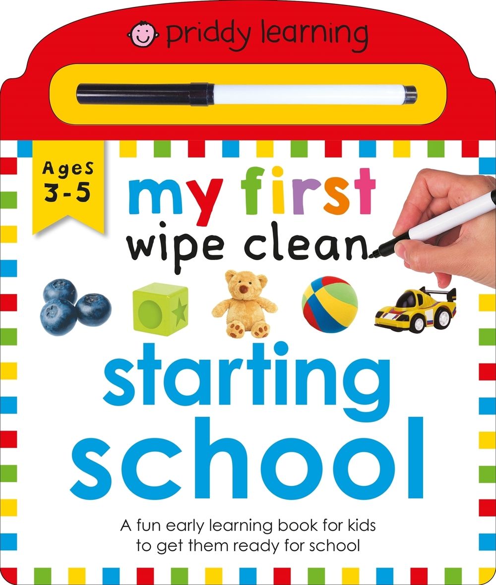 My First Wipe Clean: Starting School by Roger Priddy - ISBN: 9781838990220