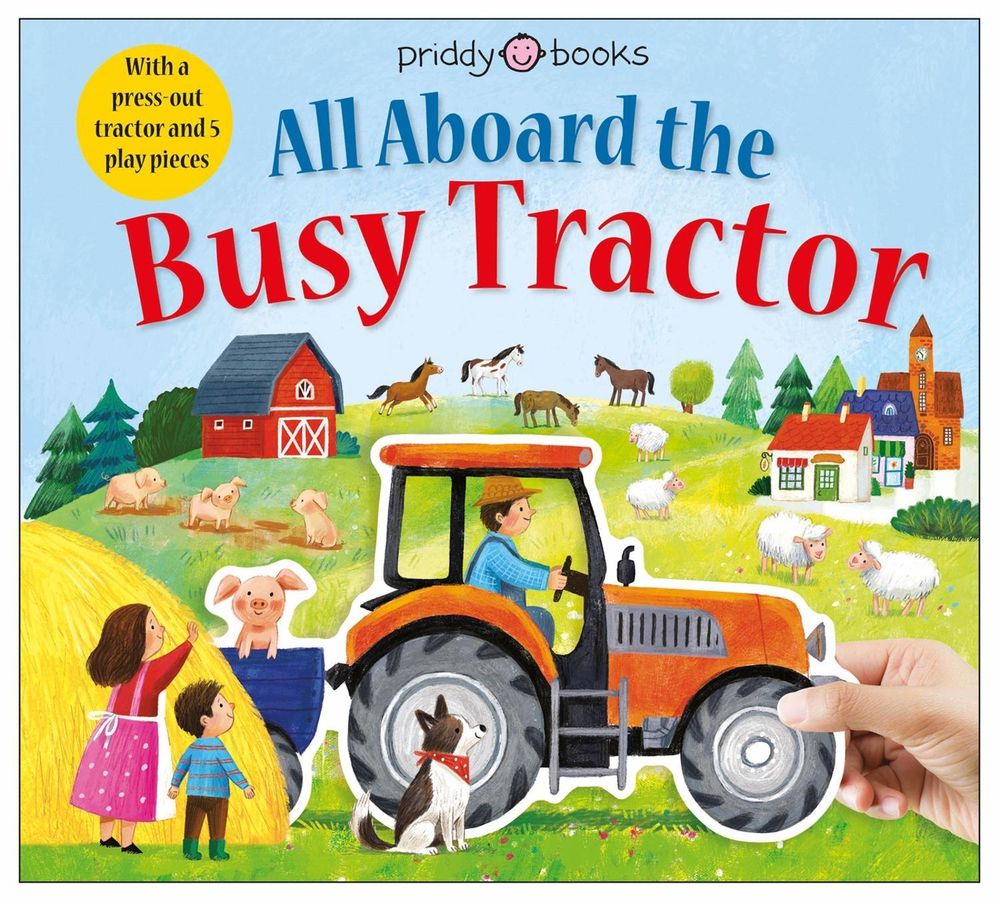 All Aboard The Busy Tractor by Priddy Books - ISBN: 9781838992378