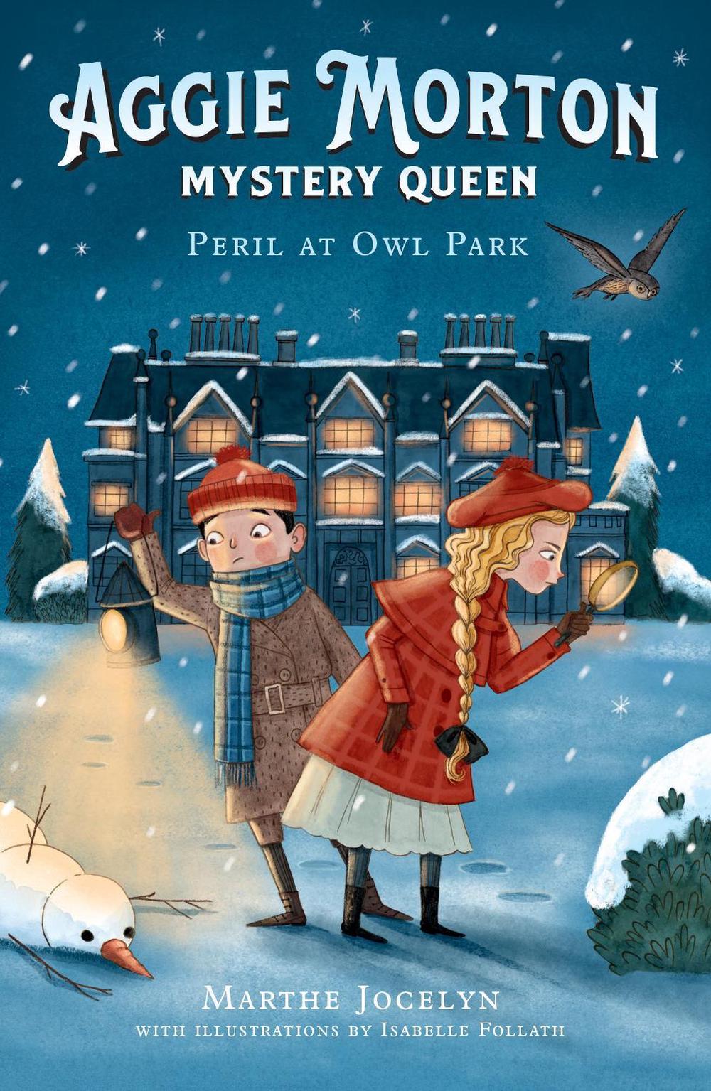 Cover of Aggie Morton, Mystery Queen: Peril at Owl Park