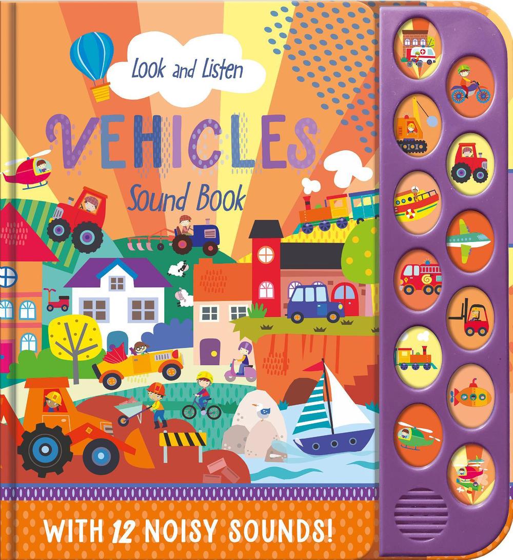 Look And Listen Sound Book (Vehicle), 9781839238857