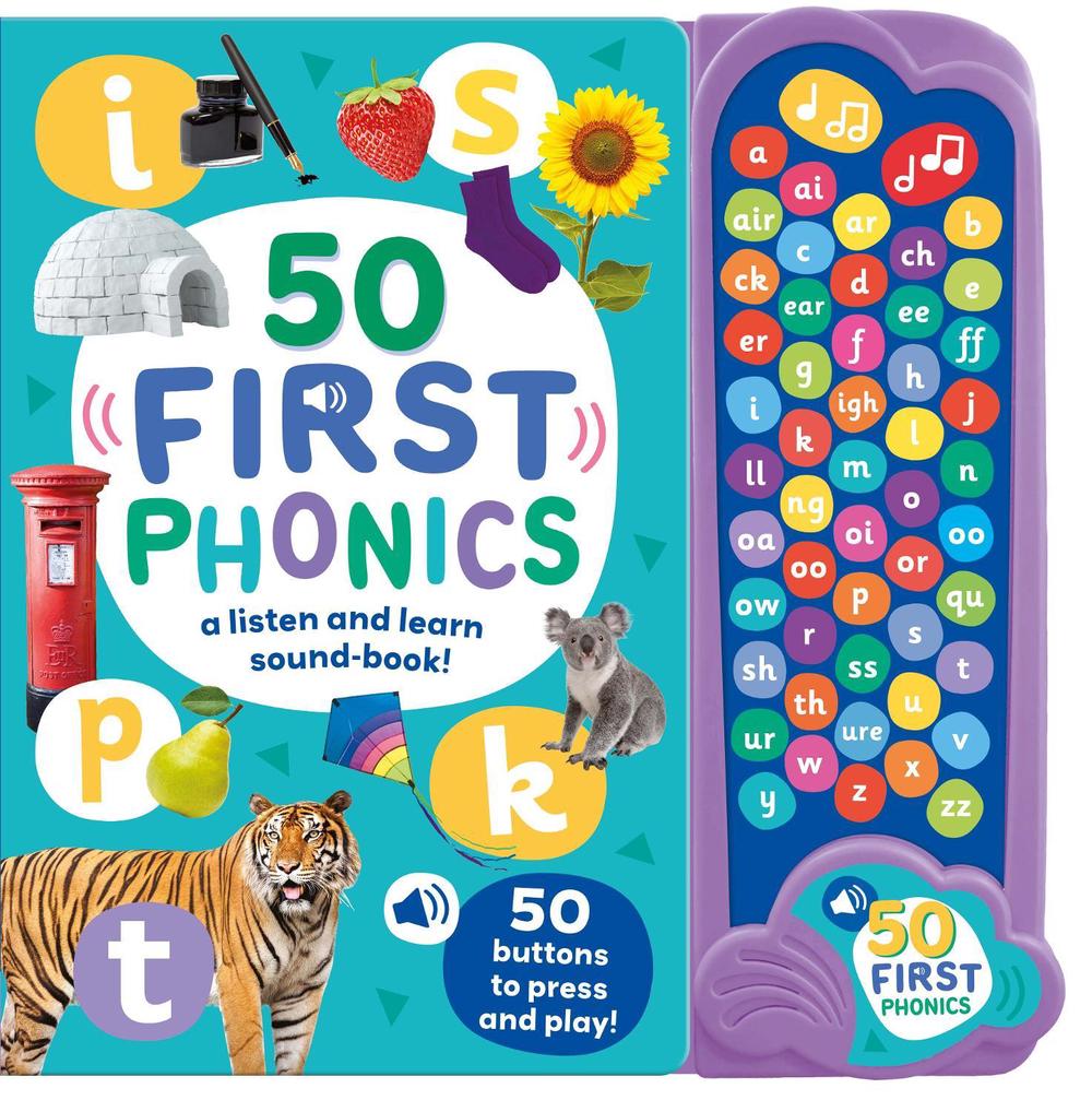50 First Phonics, 9781839239496
