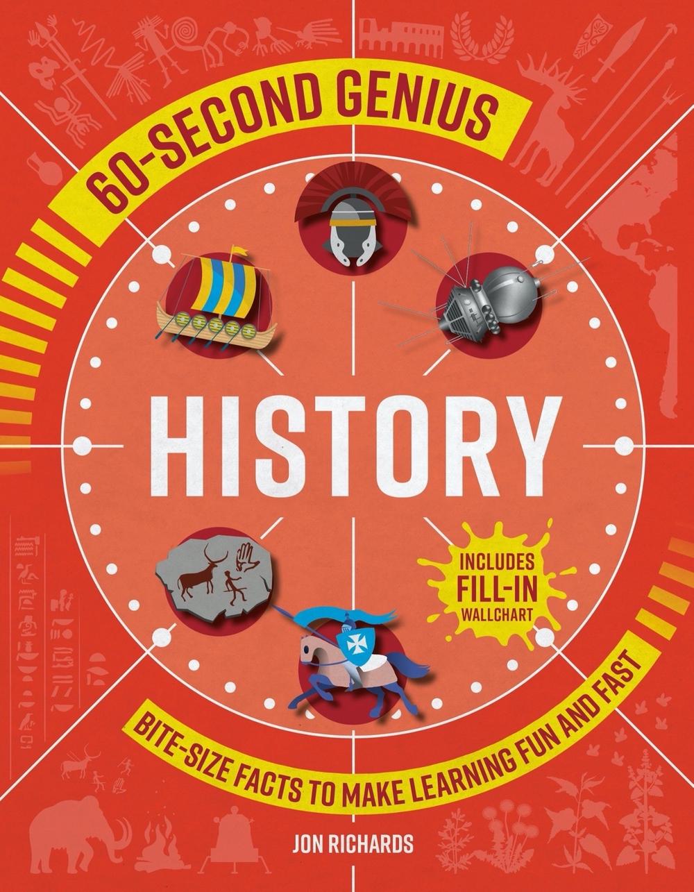 60-Second Genius: History by Jon Richards - ISBN: 9781839350542