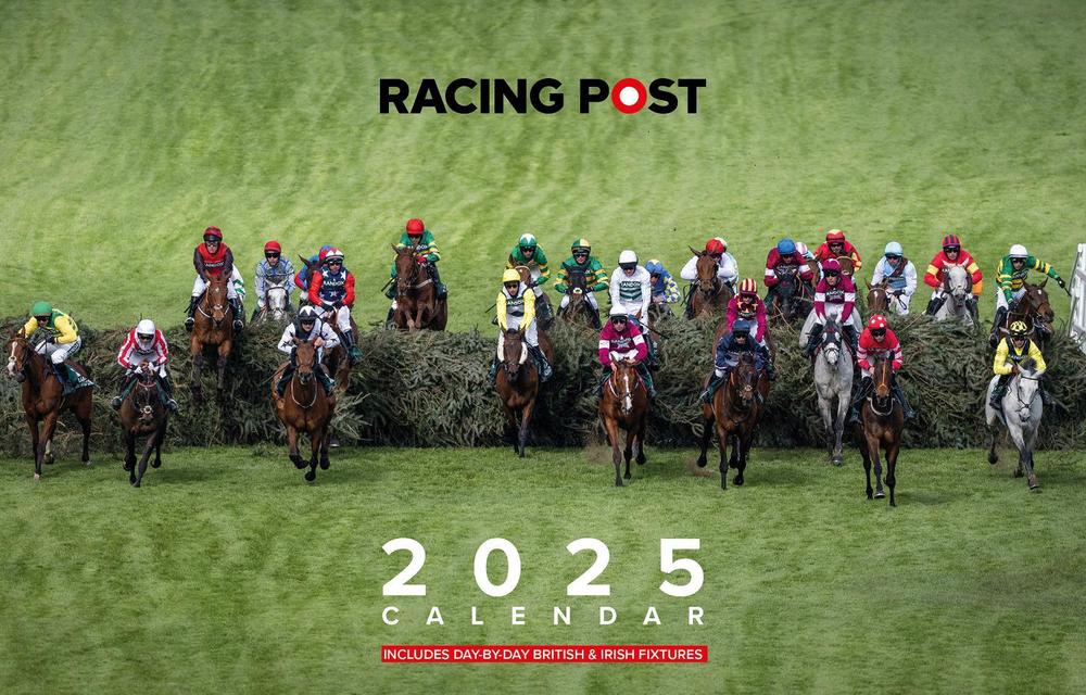 Racing Post Desk Calendar 2025, 9781839501555