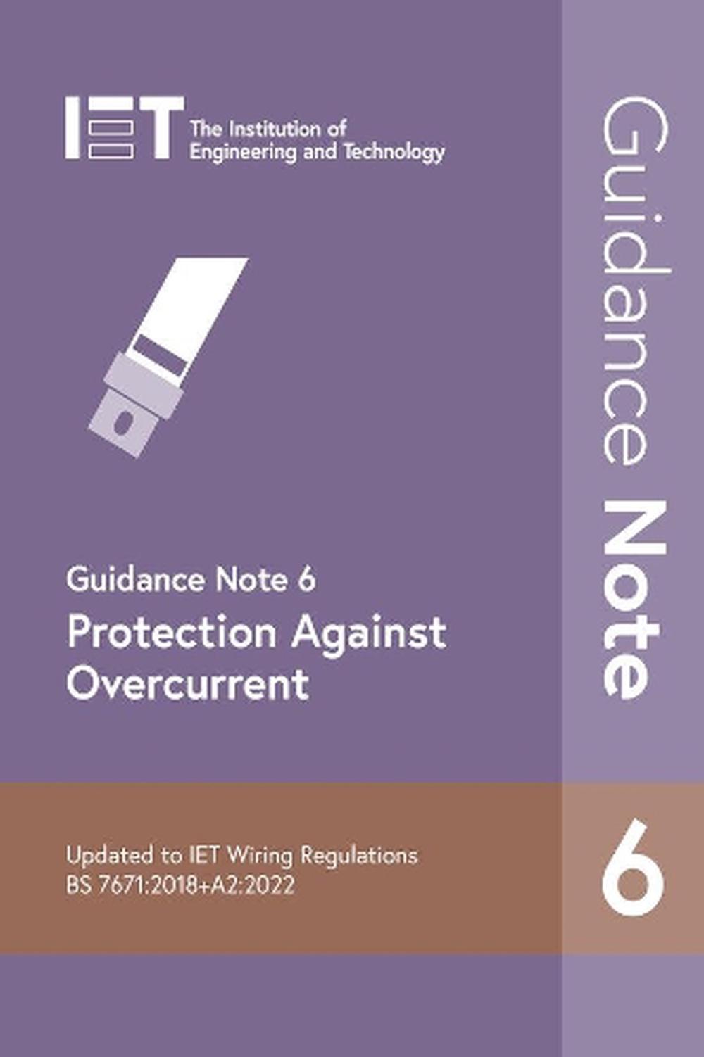 Guidance Note 6: Protection Against Overcurrent, 9781839532450