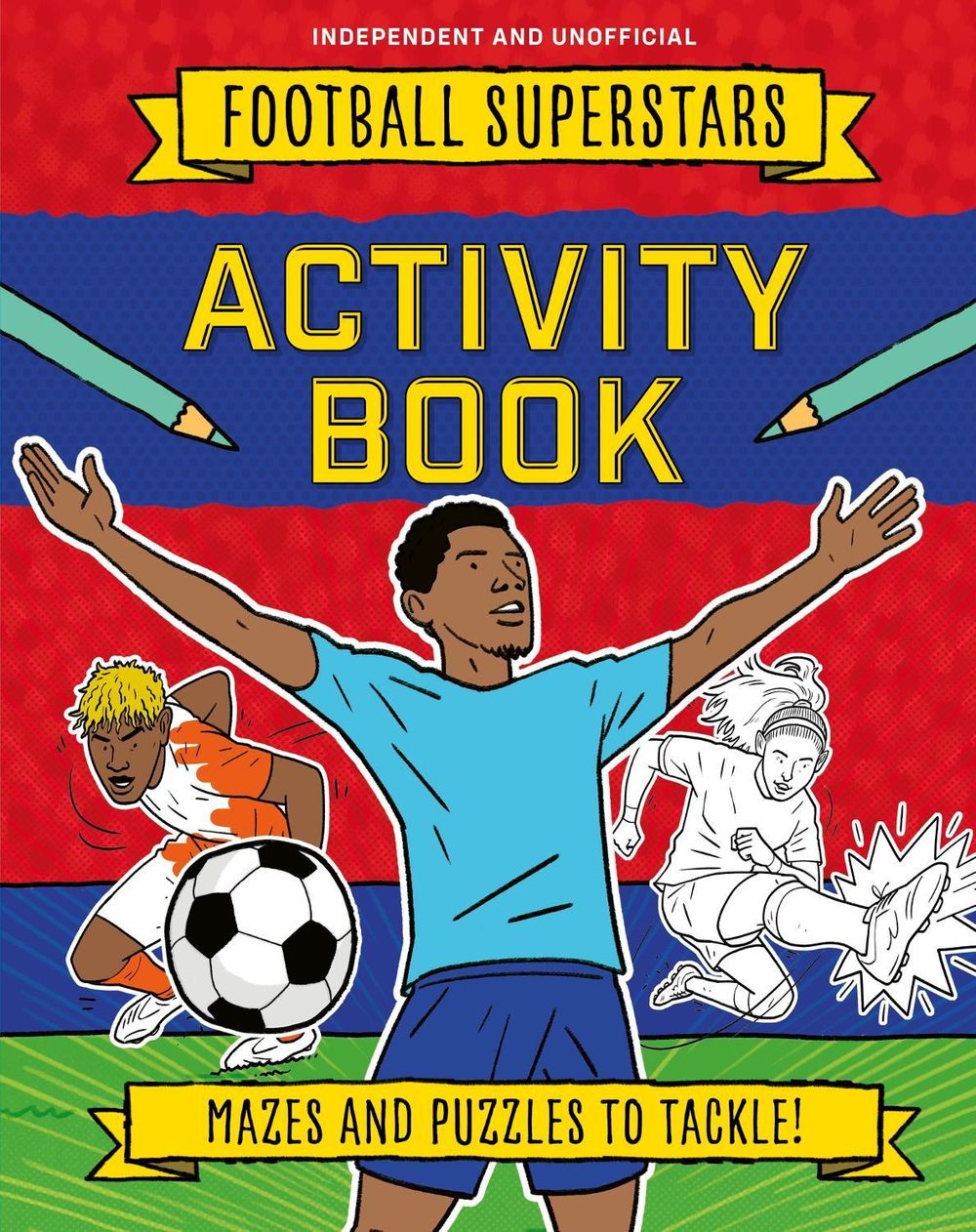 Football Superstars: Activity Book by Simon Mugford - ISBN: 9781839554155