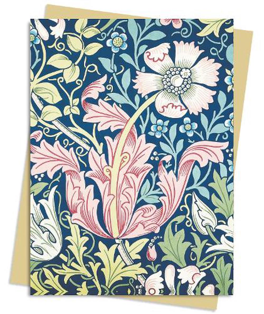 William Morris Compton Wallpaper Greeting Card Pack